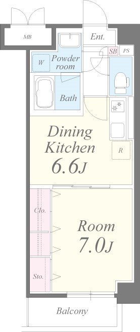 フローラ 間取り図