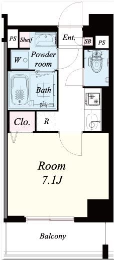 K&amp;amp;K 芥川 間取り図