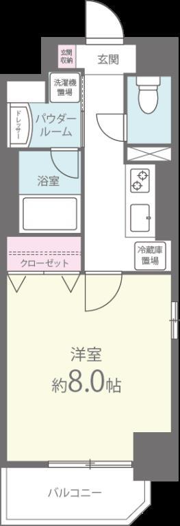 プレ･ラ･メール御影 間取り図
