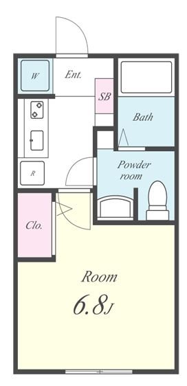 エスポアール(八王子) 間取り図