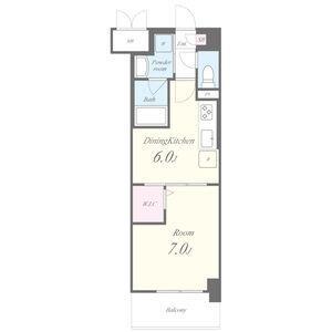 プロセルム上坂 間取り図