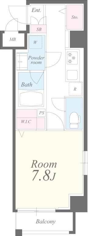 アリア 間取り図