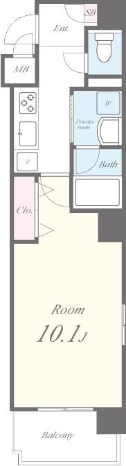 HSTⅡ2106 間取り図