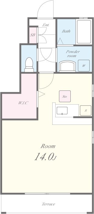 ﾙﾁｬｰﾏ 間取り図