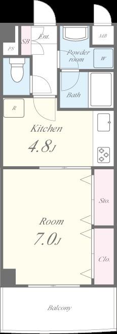 レアルコート 間取り図