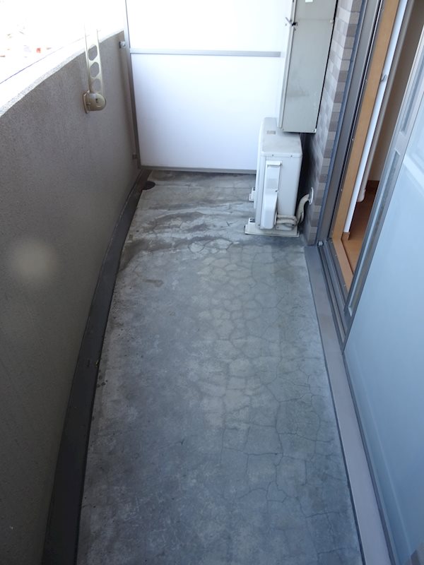 レアルコート ベランダ