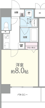 レガシー・銀河 間取り図