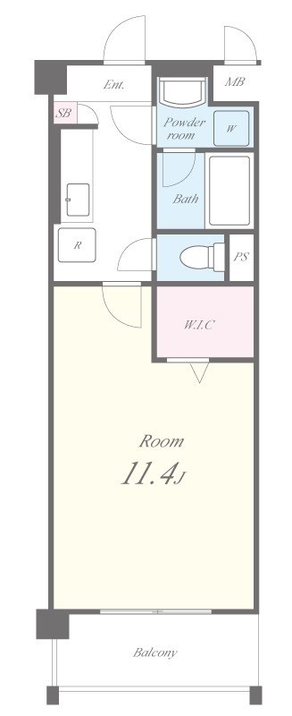 プレスティージュ・アイ 間取り図