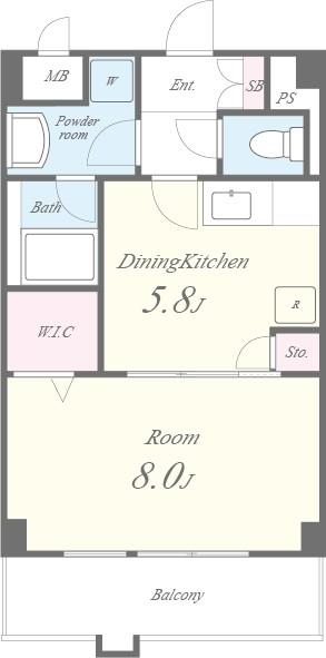 ルミエール野田 間取り図