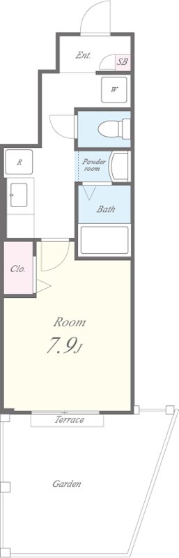 ハルⅢ 間取り図