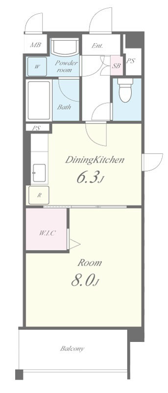 プレスティージュ・アイ 間取り図
