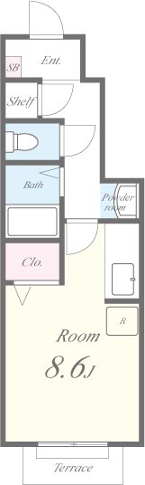 アファームドⅡ 間取り図