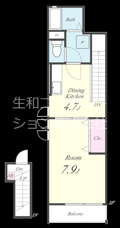 ヴェルシティヒルズ 間取り図