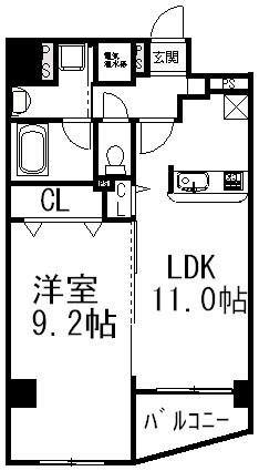エリアM 間取り図
