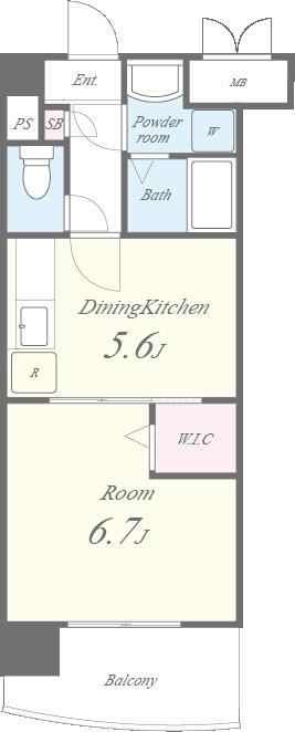 メゾン・ド・リュミエール 間取り図