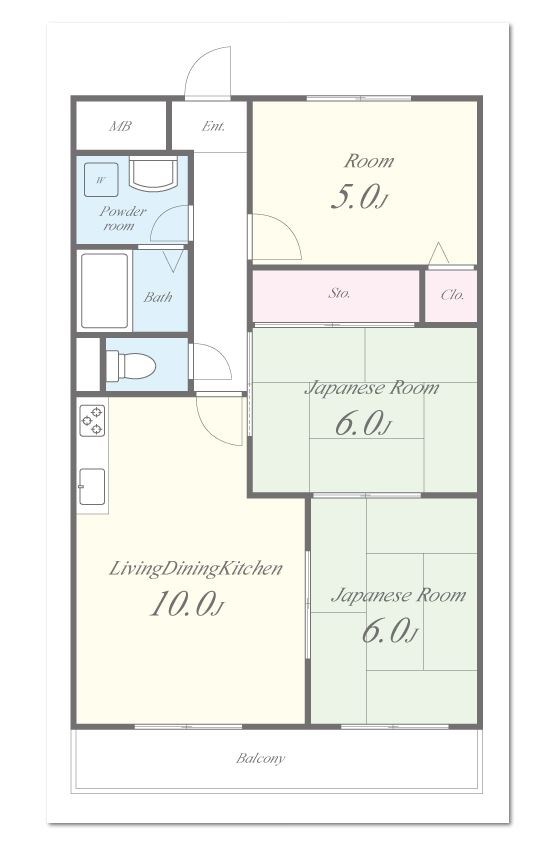 ソシア・アグネス 間取り図
