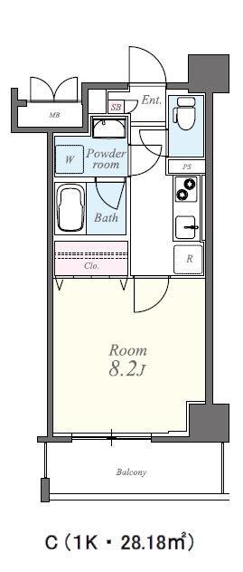 コンセール葵 間取り図