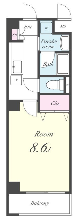 KIDマンション 間取り図