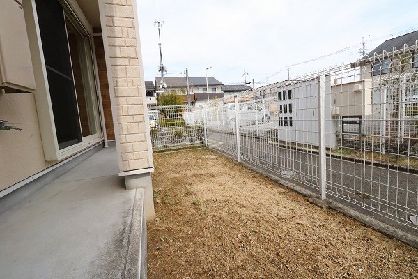 ジャルディーノ・ア・カーサ ベランダ