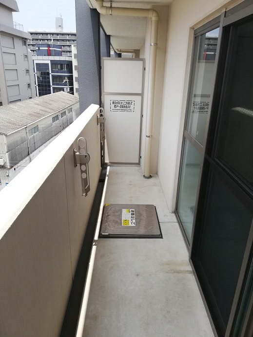 ディアコート新発田 ベランダ