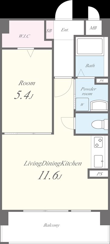グラシューズ湘南 間取り図