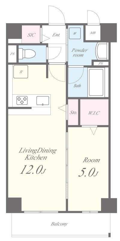 ラ･ルミエール塚本 間取り図