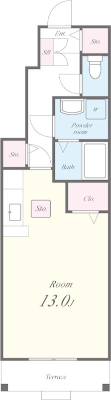 ルチャーマⅡ 間取り図