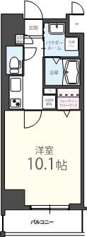 UPWARD 間取り図