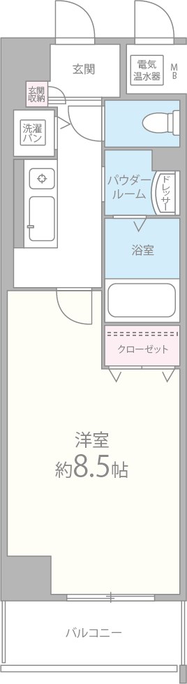 ドルフシィア 間取り図