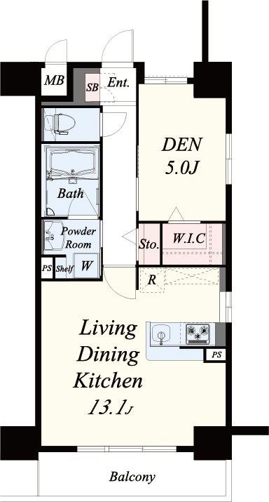 Future一条 306号室 間取り