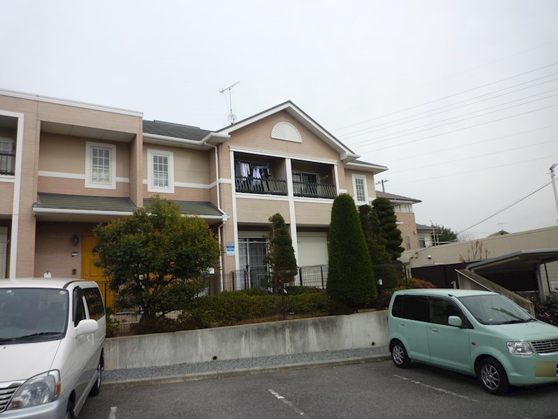 外観もかわいい戸建タイプです。