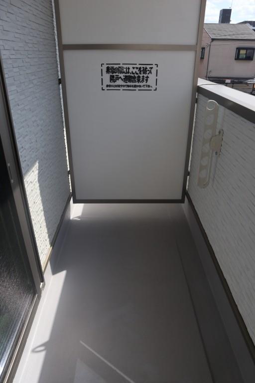 プレジール関目 ベランダ