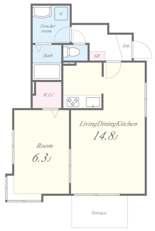 日比谷パティオ 間取り図