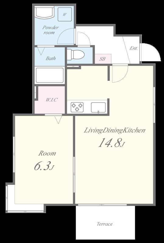 日比谷パティオ 間取り図