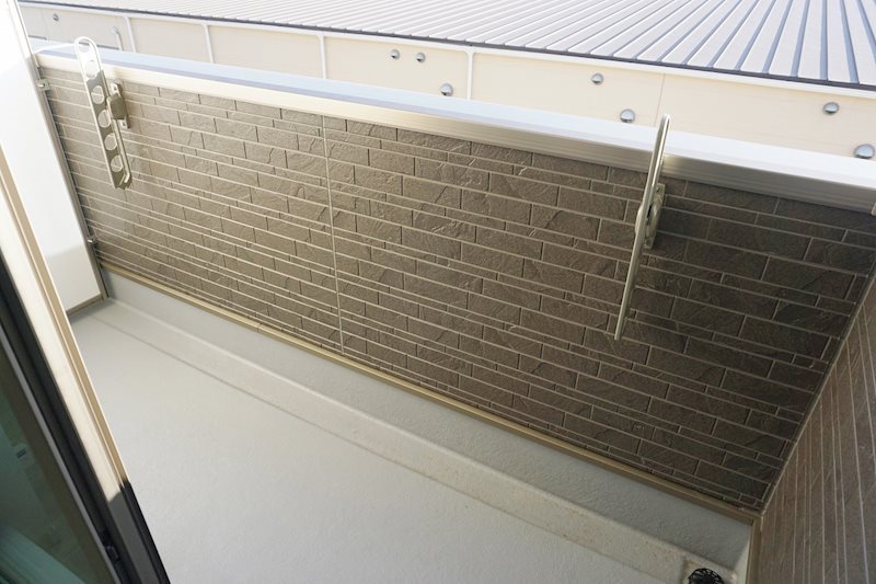 ドミソレイユⅢ ベランダ