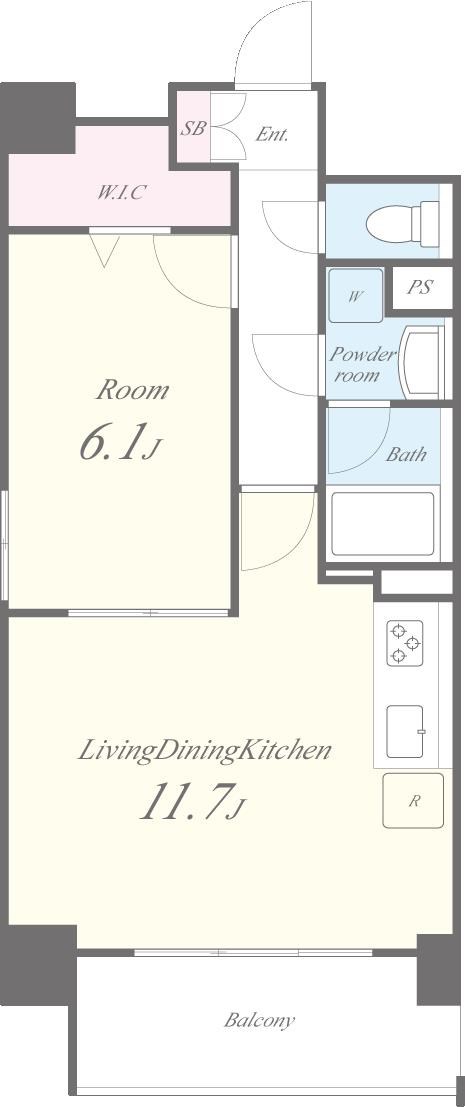 ｿﾚｲﾕ ﾙｳﾞｧﾝ(港北区) 間取り図