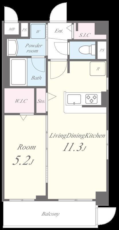 アウルムグランデ 間取り図
