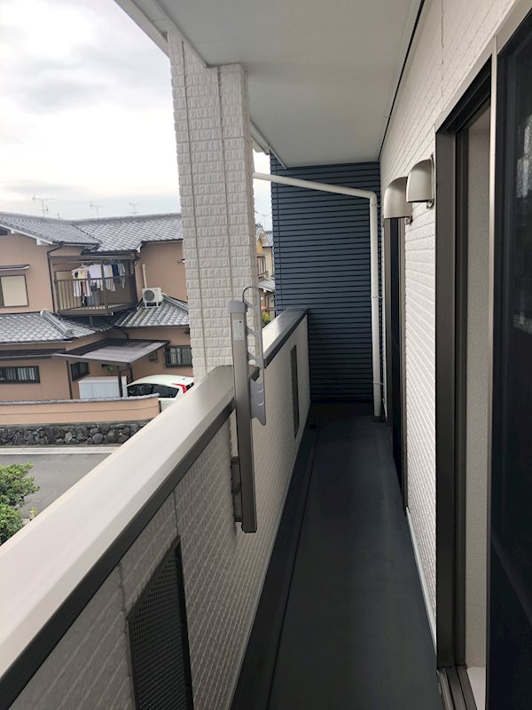 ペルル伊勢田 ベランダ