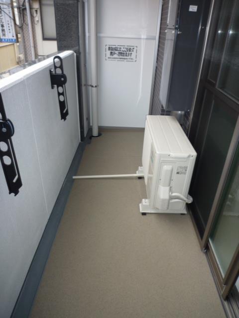 プラシード新町 ベランダ