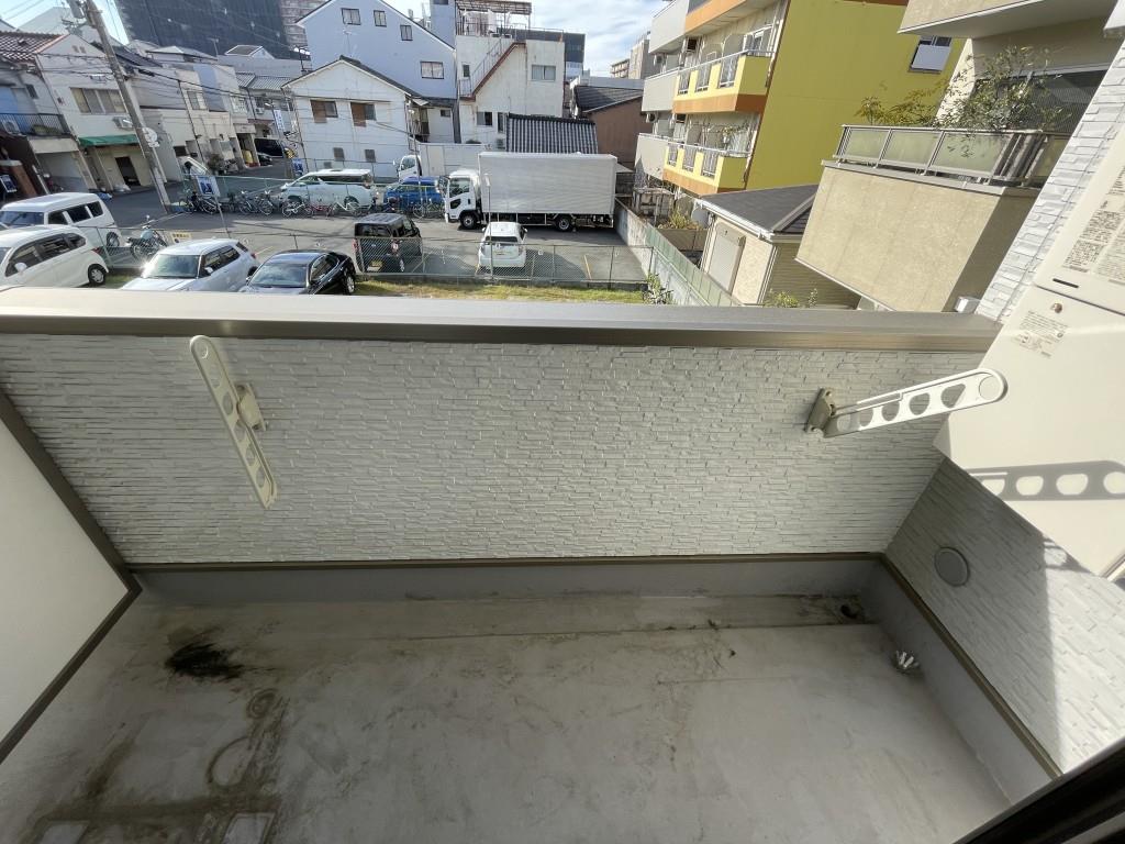 プレジール関目 ベランダ