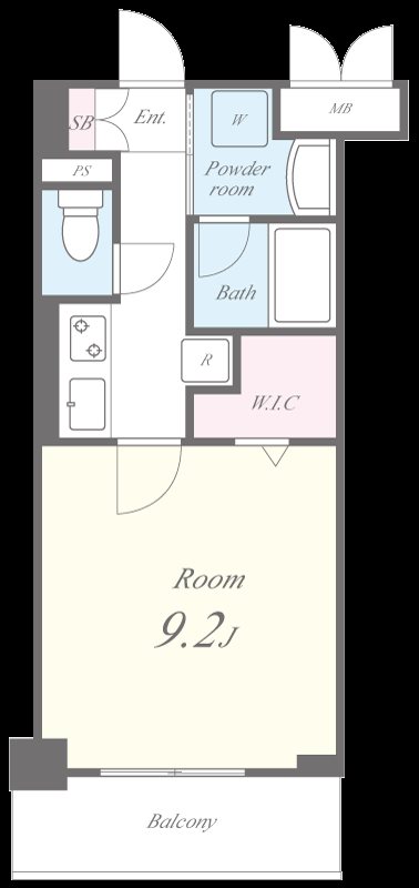 アウルムグランデ 間取り図