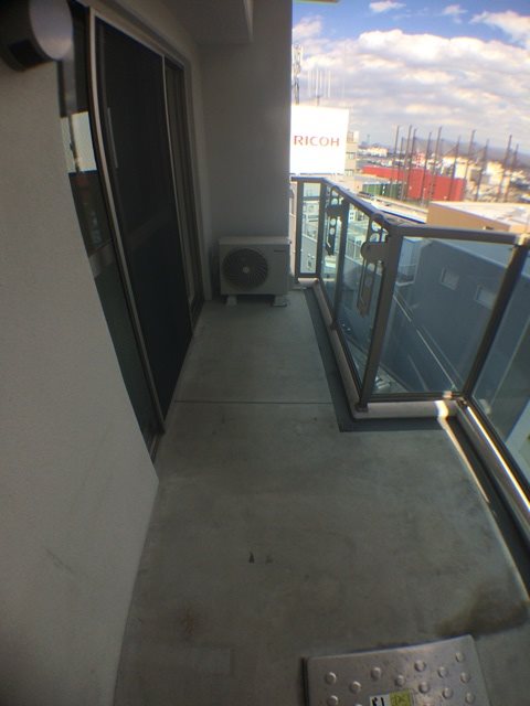 エル･イソベ三宮 ベランダ