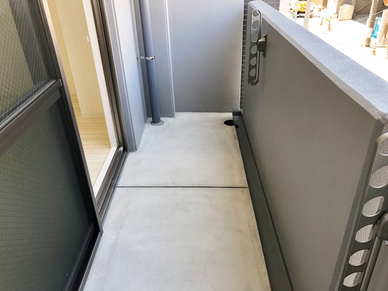 プティフルール ベランダ