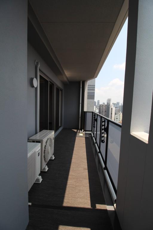 ショウエイ靱 ベランダ