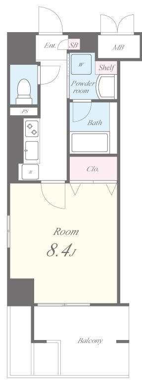 ImpRex3号館 間取り図