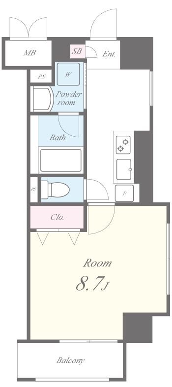 ImpRex3号館 間取り図