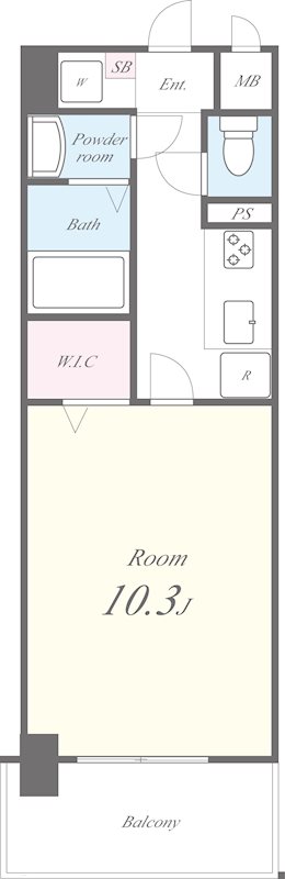 エスポワールワイエム 間取り図
