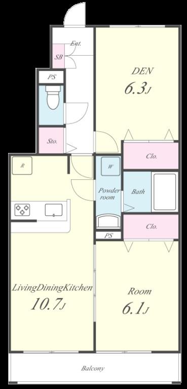 エターナルアイランド 間取り図