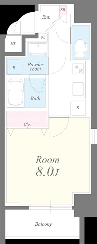 ア レーズ 間取り図
