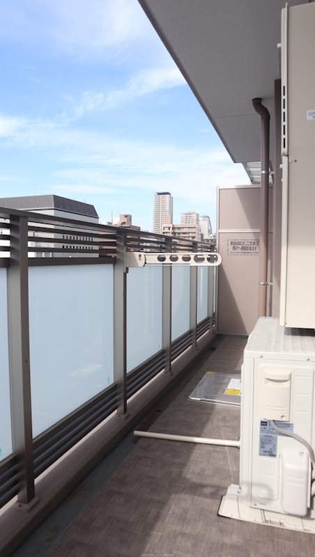 ラヴィベール上町台 ベランダ